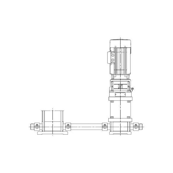 CR Accessories Spacing pipe 300MM F. PJ Coupl.. CR-H Accessories.